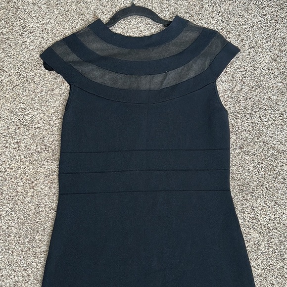 Eliza j black midi dress size large - Picture 9 of 11